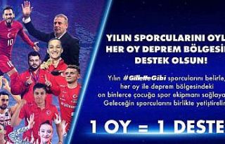 Yılın Sporcusu Ödülleri’nde kullanılan oylar...