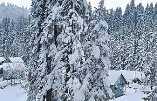 Yüksek kesimlerde kar kalınlığı 1 metreye ulaştı