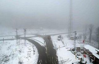 Zonguldak’ta kar ve sis