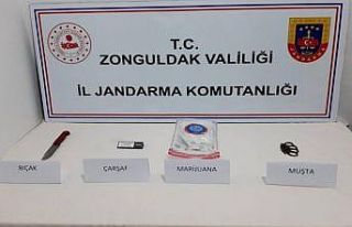 Zonguldak’ta uyuşturucu operasyonu