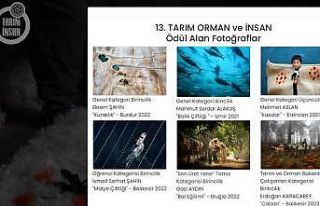 13. Tarım Orman ve İnsan Fotoğraf Yarışması’nda...