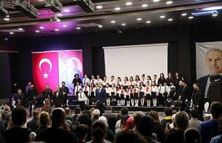 40 kişilik çocuk korosundan unutulmaz konser