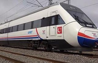 43 ilin geçiş güzergahı hızlı trenle buluştu,...