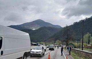 4 öğretmene mezar olan bölgede yine heyelan yaşandı