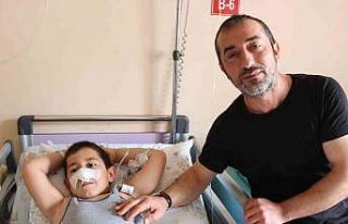 7 yaşındaki Miraç’ı doktorların erken teşhisi...
