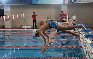 Afyonkarahisar’da yüzmede tespit müsabakaları...