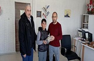 Ağrı’da siyer sınavında dereceye giren yarışmacılara...