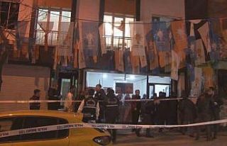 AK Parti seçim bürosuna silahlı saldırı