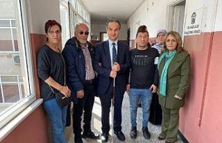 AK Parti’li görme engelli milletvekili adayı Cemal...