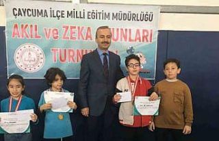 Akıl ve Zeka Oyunları ilçe turnuvaları tamamlandı