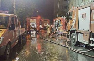 Akit Medya Grubu’nun bulunduğu binada çıkan yangın...