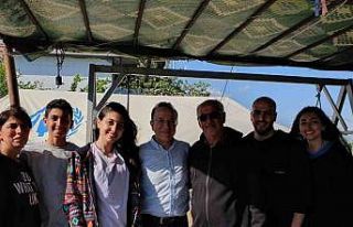 Alanya Üniversitesi Rektörü deprem bölgesinde...