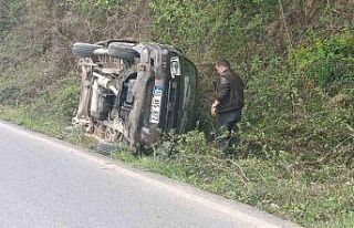 Alaplı’da otomobil ile patpat çarpıştı: 2 yaralı
