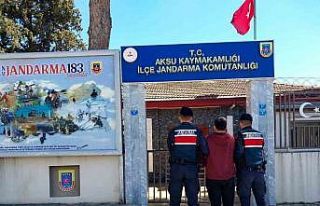 Aranan hükümlü bağ evinde yakalandı