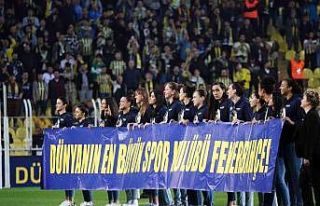 Avrupa şampiyonu Fenerbahçe Kadın Basketbol Takımı...