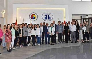 Aydın Ticaret Borsası’nda bayramlaşma merasimi