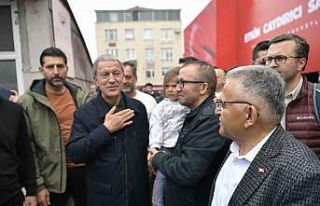 Bakan Akar ile Başkan Büyükkılıç, MSB Dijital...