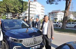 Bakan Çavuşoğlu, Togg’u kullanarak merak edenlere...