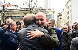 Bakan Karaismailoğlu’na Vakfıkebir’de coşkulu...