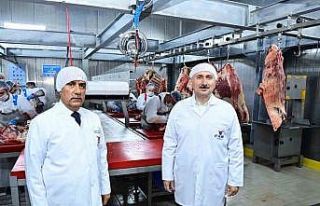 Bakanlar Karaismailoğlu ve Kirişci, Et ve Süt Kurumu...