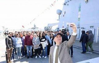 Başkan Bıyık, gençleri TCG Anadolu Gemisi’ne...