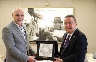 Başkan Böcek, Çek Cumhuriyeti Ankara Büyükelçisi...