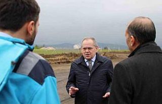 Başkan Demir: “Önce altyapı, sonra bina”