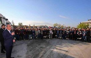 Başkan Kavuş: “Bir ekip ruhuyla hizmet etme hedefindeyiz”