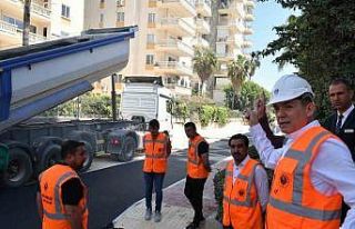 Başkan Özyiğit, yol çalışmalarını inceledi