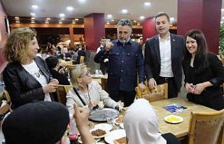 Başkan Sandal, sahaya indi
