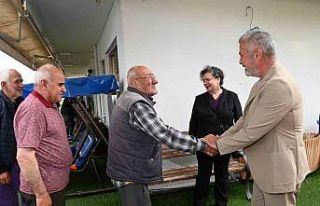 Başkan Şükrü Sözen belediye personeliyle bayramlaştı