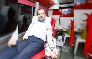 Başkan Talus kan bağışında bulundu: "Hayat...