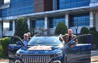 Başkan Togar TOGG’un direksiyonuna geçti