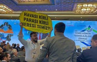 Başkentte çevreci vatandaştan kömür işletmelerine...