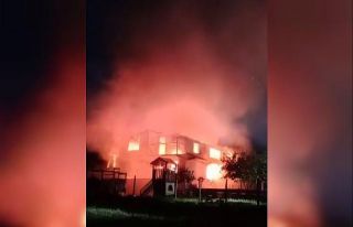 Bayram günü evsiz kaldılar