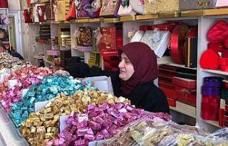 Bayram şekerleri göz kamaştırıyor