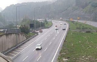 Bayramın birinci günü yola çıkan sürücüler...