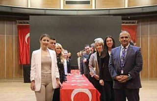 Belediyede memurluğa geçenler yemin etti