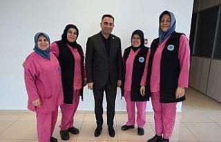 Biga Belediye Başkanı Bülent Erdoğan, belediye...