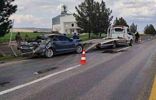 Bismil’de trafik kazası: 2 yaralı