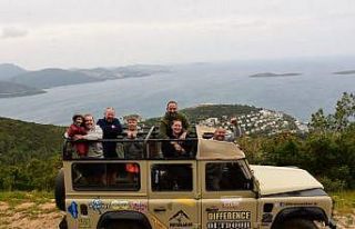 Bodrum’da safari turları erken başladı