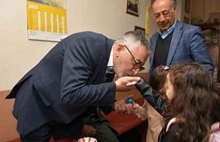 Bozkurt’ta mahalle sakinleriyle bayramlaşma töreni