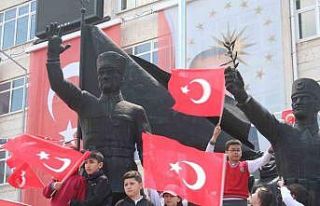 Burdur’da 23 Nisan coşkuyla kutlandı