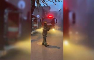 Bursa’da korkutan yangın