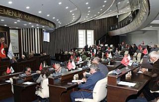 Büyükşehir Belediye Nisan ayı meclis toplantısı...