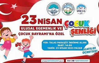 Büyükşehir’den 23 Nisan’a özel “çocuk şenliği”