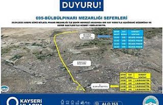 Büyükşehir’den mezarlıklara ücretsiz ulaşım