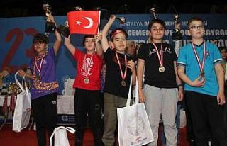 Büyükşehirin 14. Satranç Turnuvası sona erdi