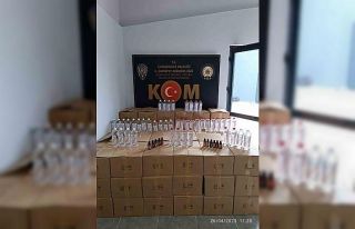 Çanakkale’de alkol yapımında kullanılan 1633...