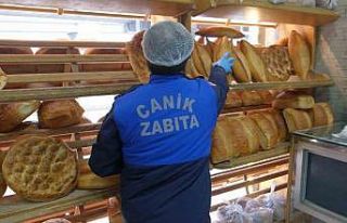 Canik zabıtası fırınları denetledi